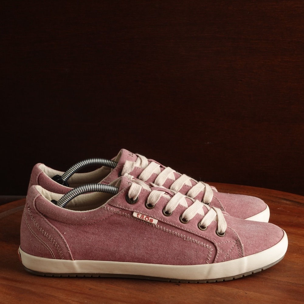 Taos Sneakers Womens SZ 9.5 Purple Star Casual Low Comfort Walking Neutral Shoes
